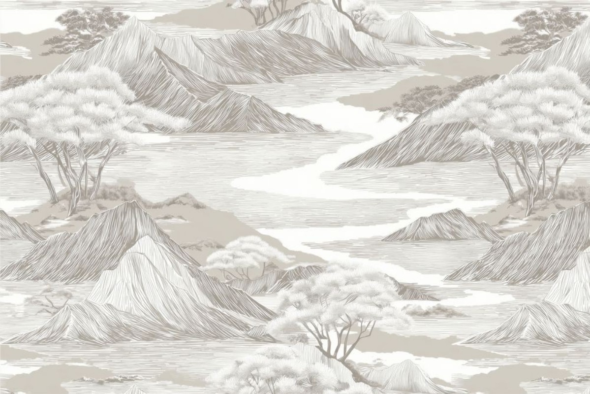 Bild på Asian Landscape II