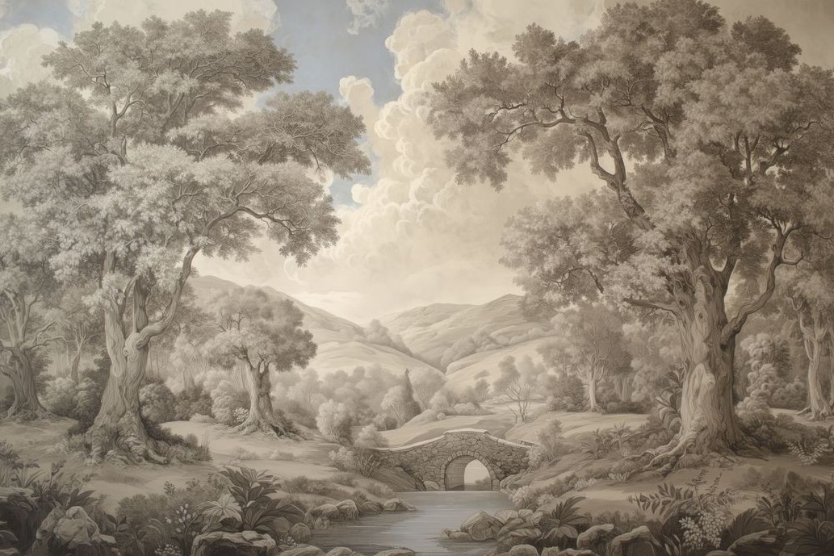 Picture of Farvesammensætning By the River I - 08396-01