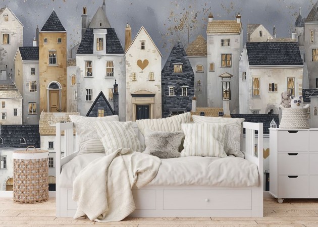 Bild på Färgsättning Small City I - 08399-01