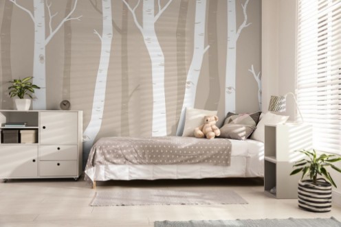 Picture of Graphic Birches III