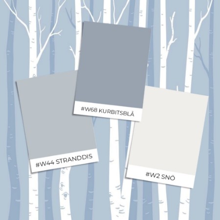 Ritratt ta’ Stil ta' eżempju - Graphic Birches II