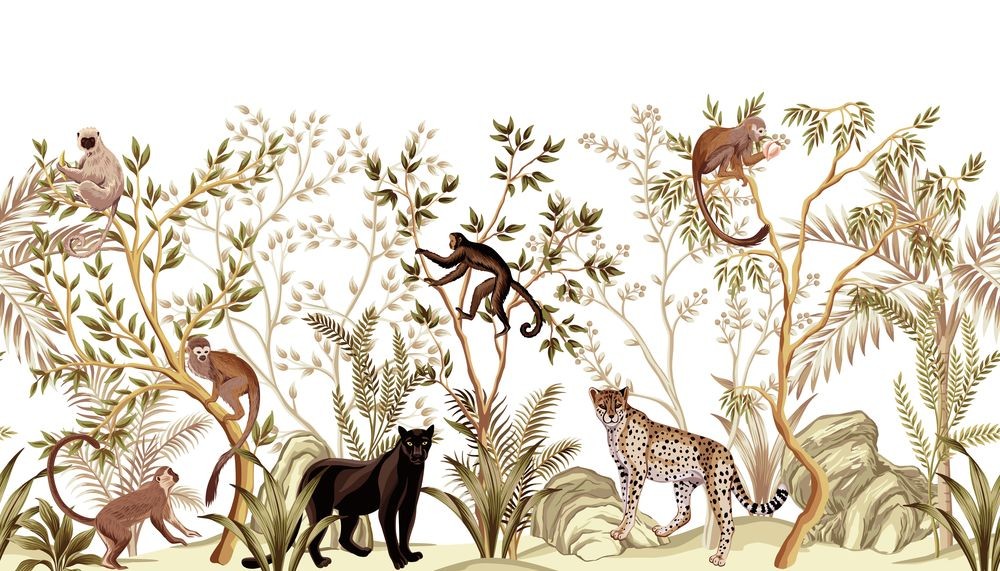 Picture of Friends in the Jungle II