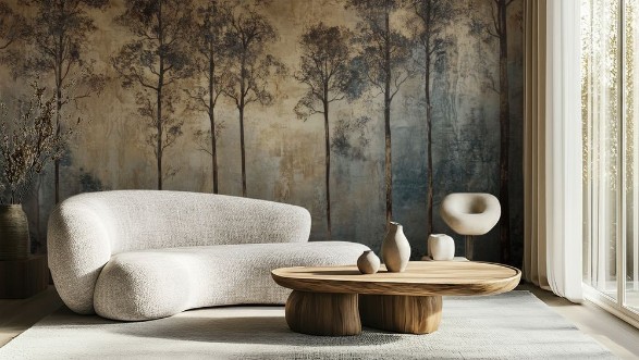 Picture of Evening in the Forest III