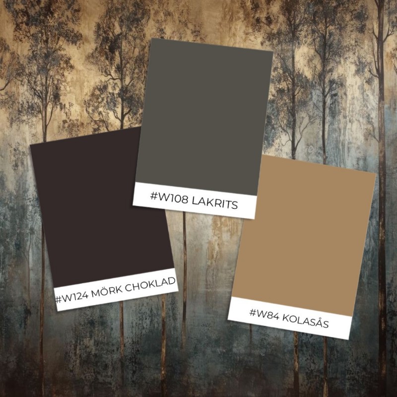 Picture of Farvesammensætning Evening in the Forest III - 08458-01