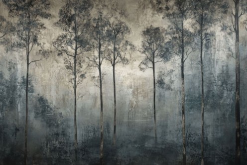 Picture of Evening in the Forest I