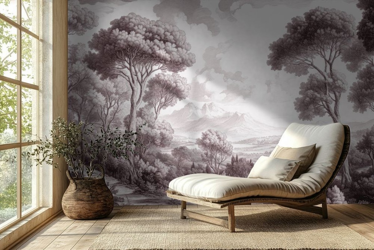 Bild på Färgsättning Scenic Landscape III - 08463-01