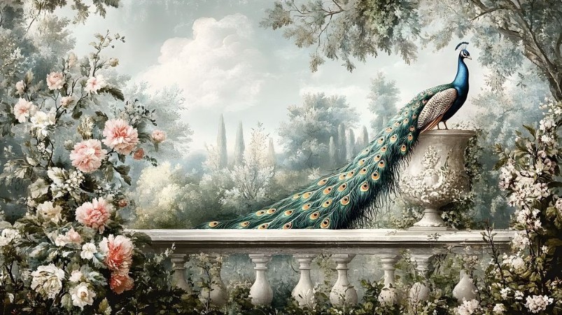 Picture of Peacock Dream III