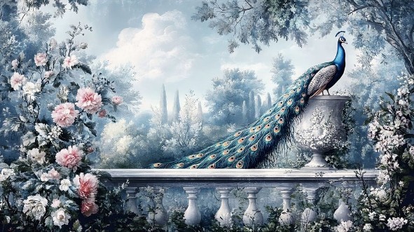 Picture of Peacock Dream I