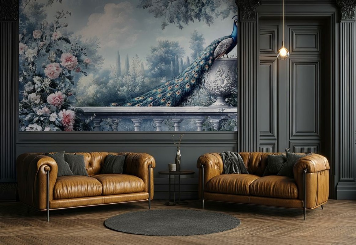 Picture of Farvesammensætning Peacock Dream I - 08478-01