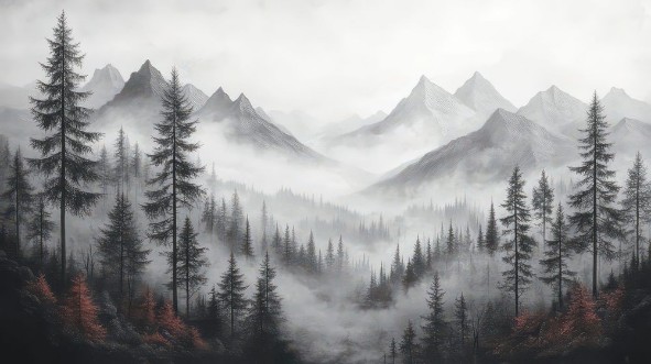 Picture of Over the Mountains I