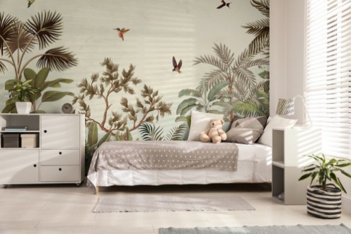 Afbeeldingen van Birds in the Jungle I