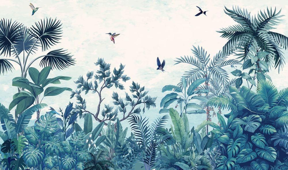 Picture of Birds in the Jungle III
