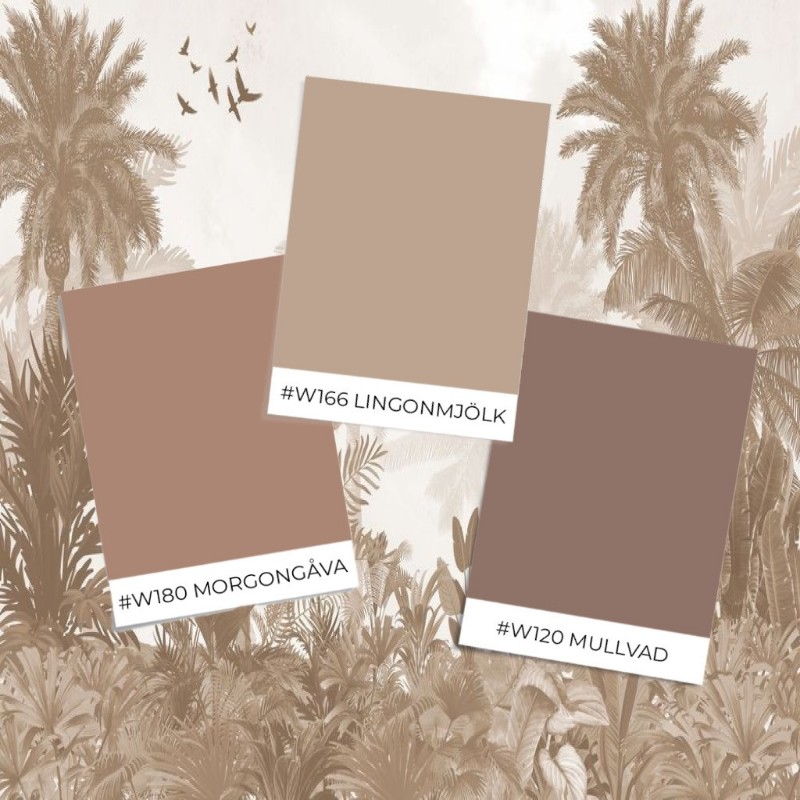 Bild på Färgsättning Foggy Jungle III - 08488-01