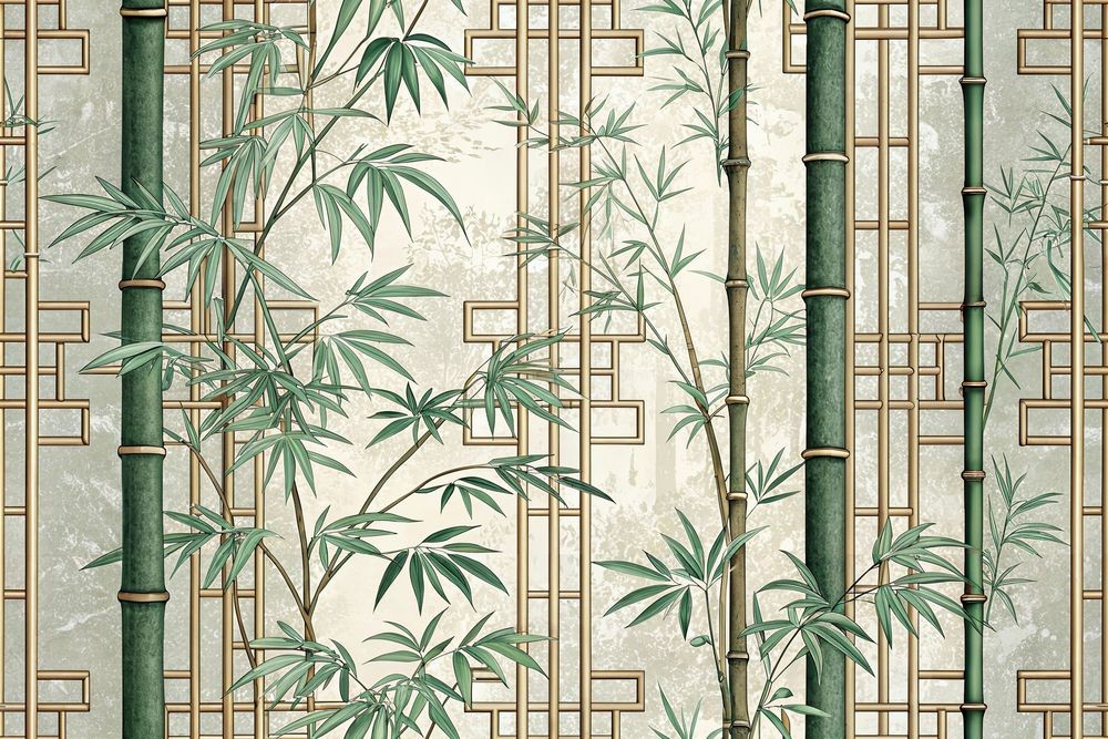 Afbeeldingen van Bamboo Wall II