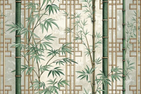 Afbeeldingen van Bamboo Wall II