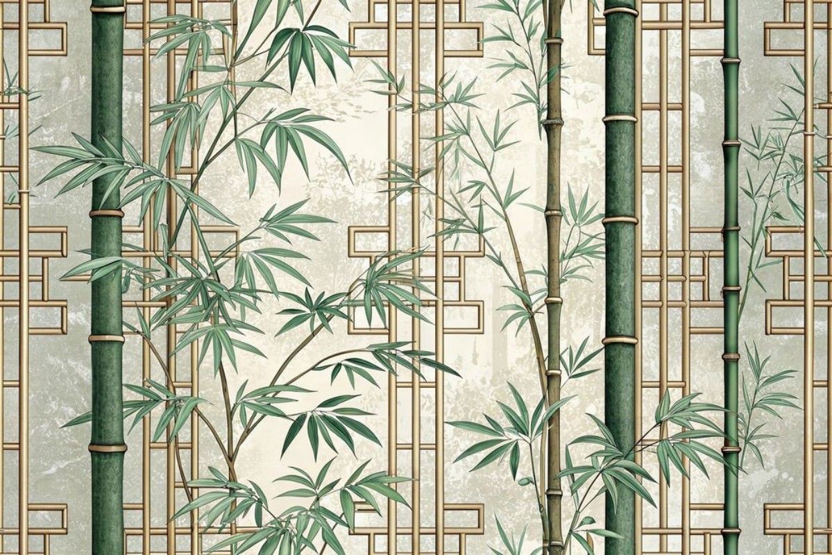 Afbeeldingen van Bamboo Wall II