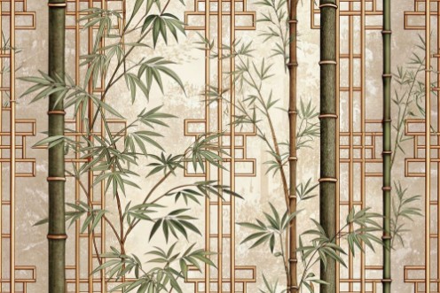 Picture of Bamboo Wall I