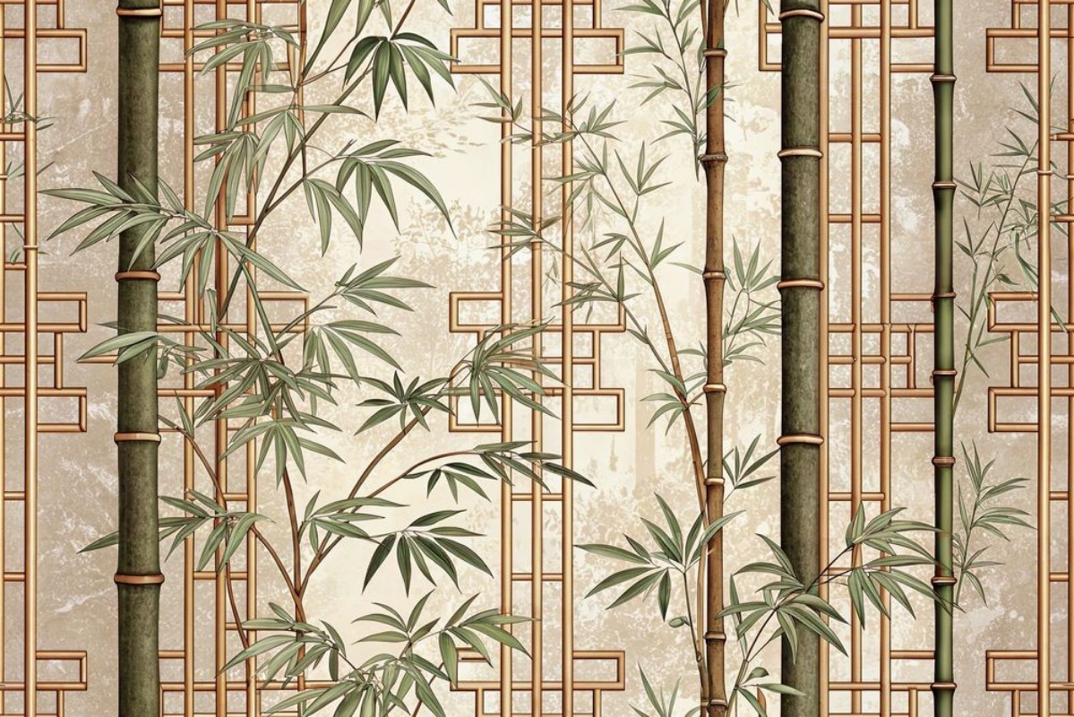 Image de Bamboo Wall I
