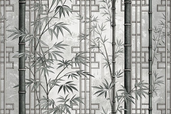 Picture of Bamboo Wall III