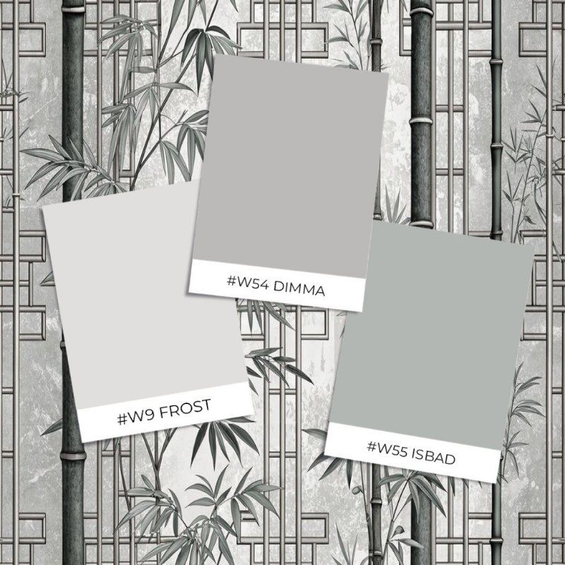 Picture of Väriyhdistelmä Bamboo Wall III - 08499-01