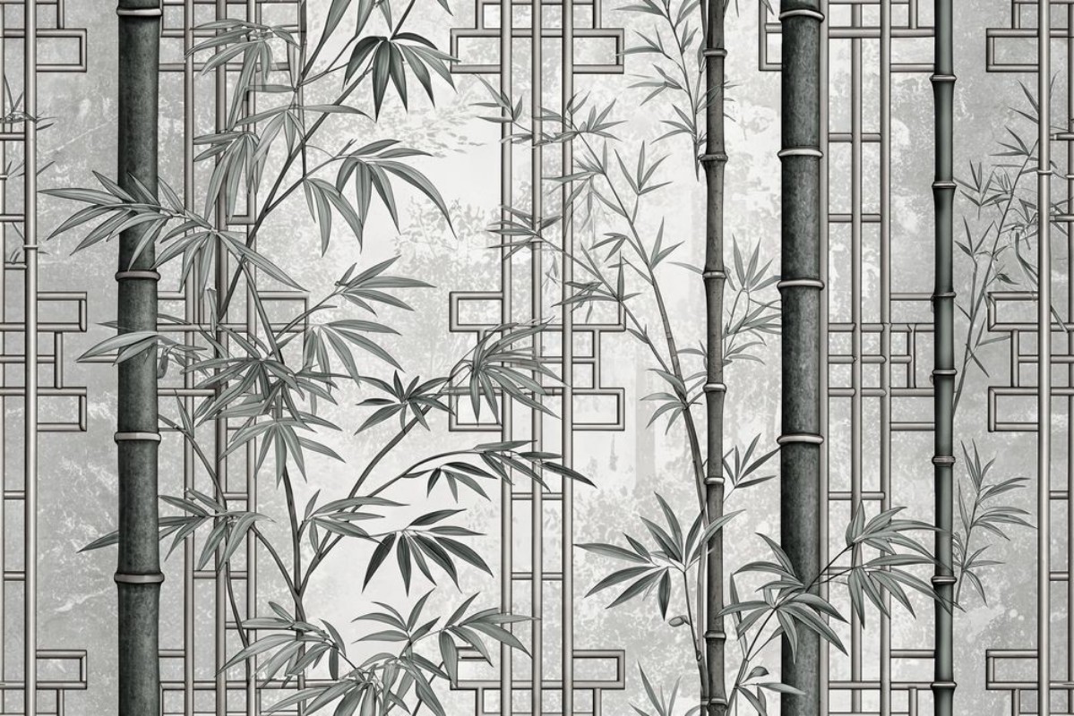 Picture of Väriyhdistelmä Bamboo Wall III - 08499-01