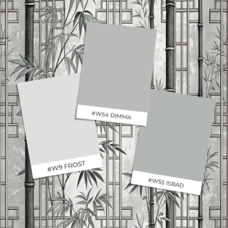 Bild vun Muster Stil - Bamboo Wall III