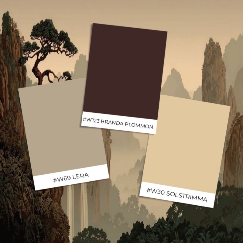 Picture of Väriyhdistelmä Asian View I - 08500-01