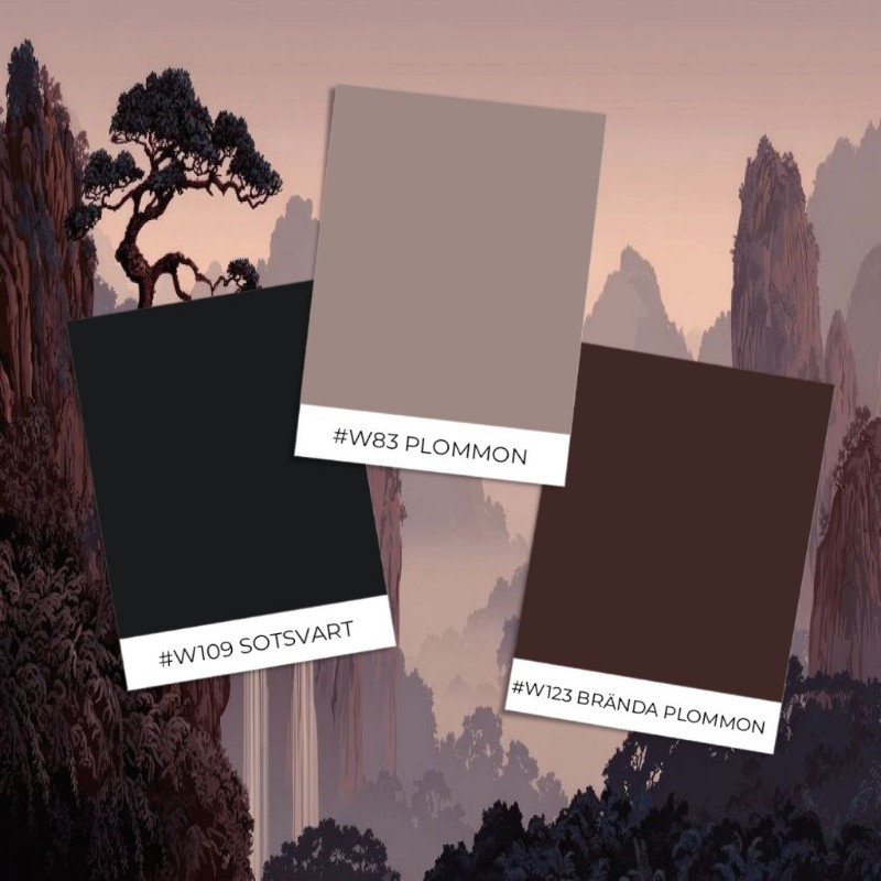 Picture of Väriyhdistelmä Asian View II - 08502-01