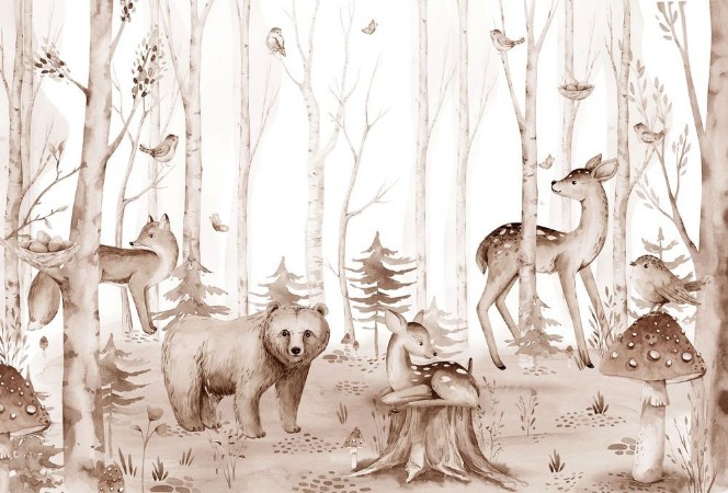 Picture of Friends in the Forest I