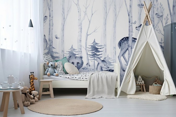 Picture of Farvesammensætning Friends in the Forest II - 08517-01