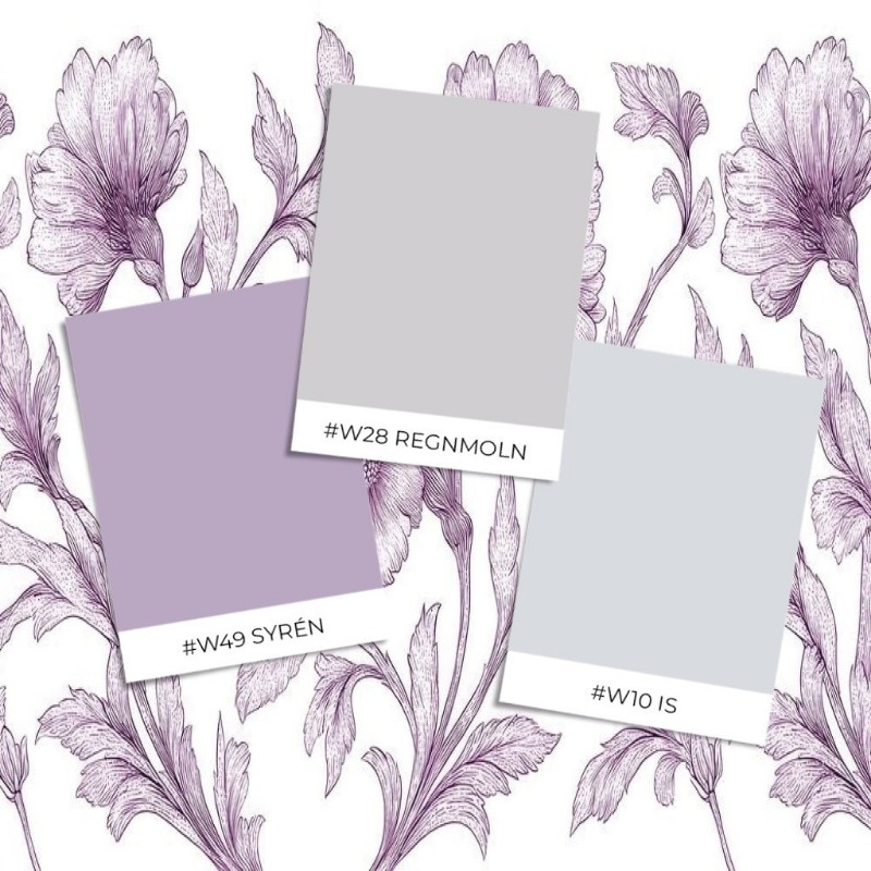 Picture of Eksempel på produktstil - Graphic Flowers III