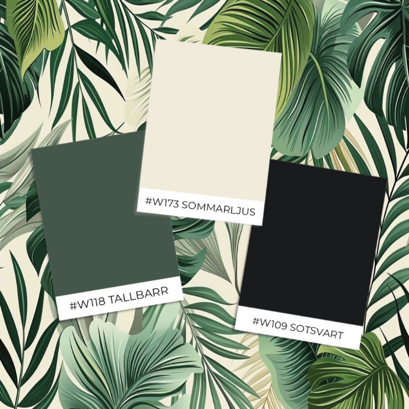 Image de Modèle d'échantillon - Tropic Leaves I