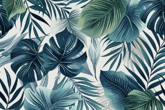 Picture of Tropic Leaves III
