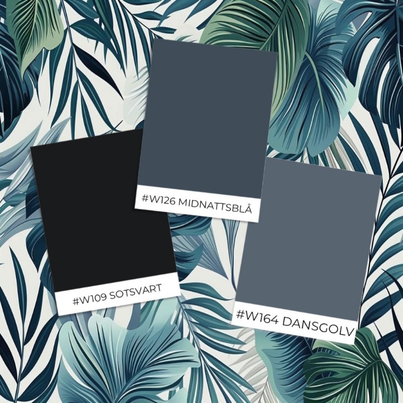 Picture of Eksempel på produktstil - Tropic Leaves III