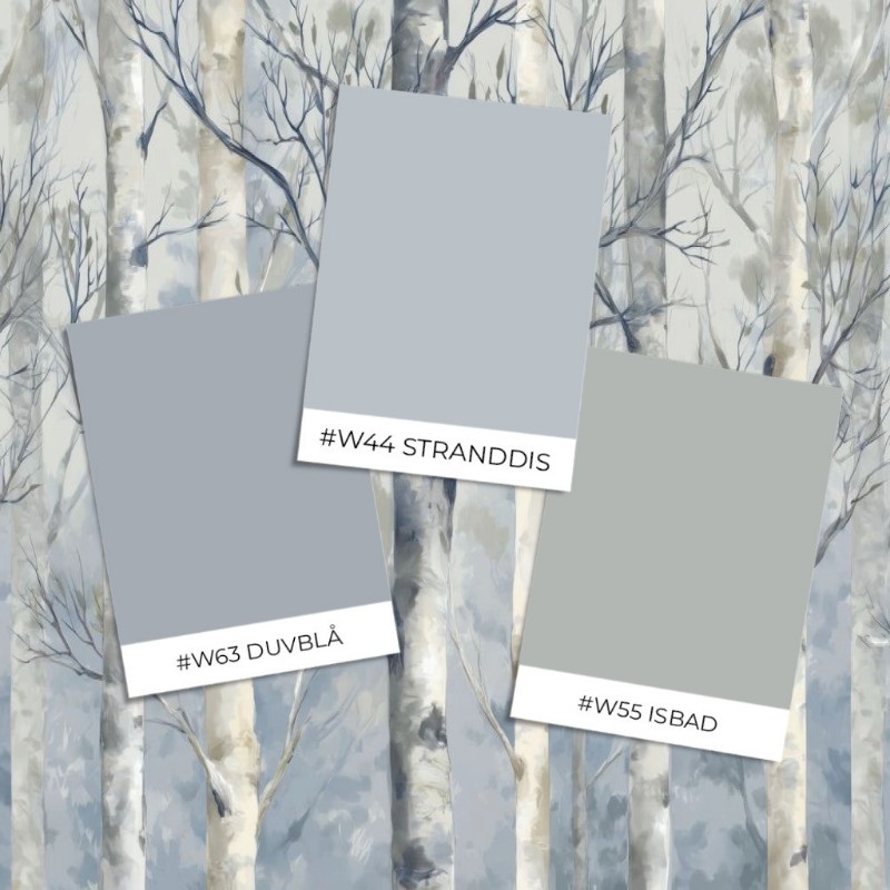 Picture of Värinäyte malli - Birch Forest III