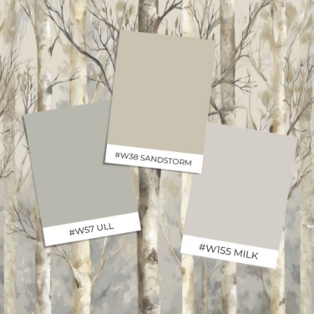 Bild vun Muster Stil - Birch Forest I