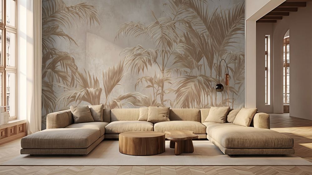 Afbeeldingen van Thin Palms I