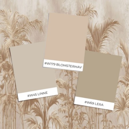 Afbeeldingen van Voorbeeld stijl - Thin Palms I