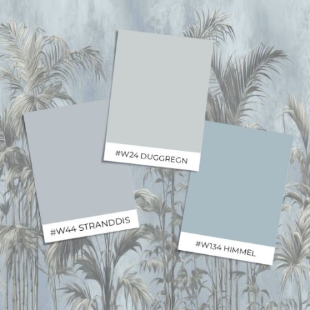 Afbeeldingen van Voorbeeld stijl - Thin Palms II