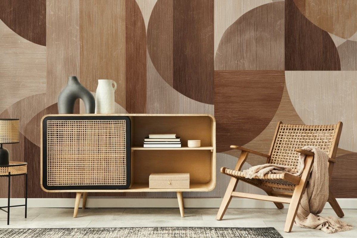 Picture of Väriyhdistelmä Wood Collage I - 08633-01