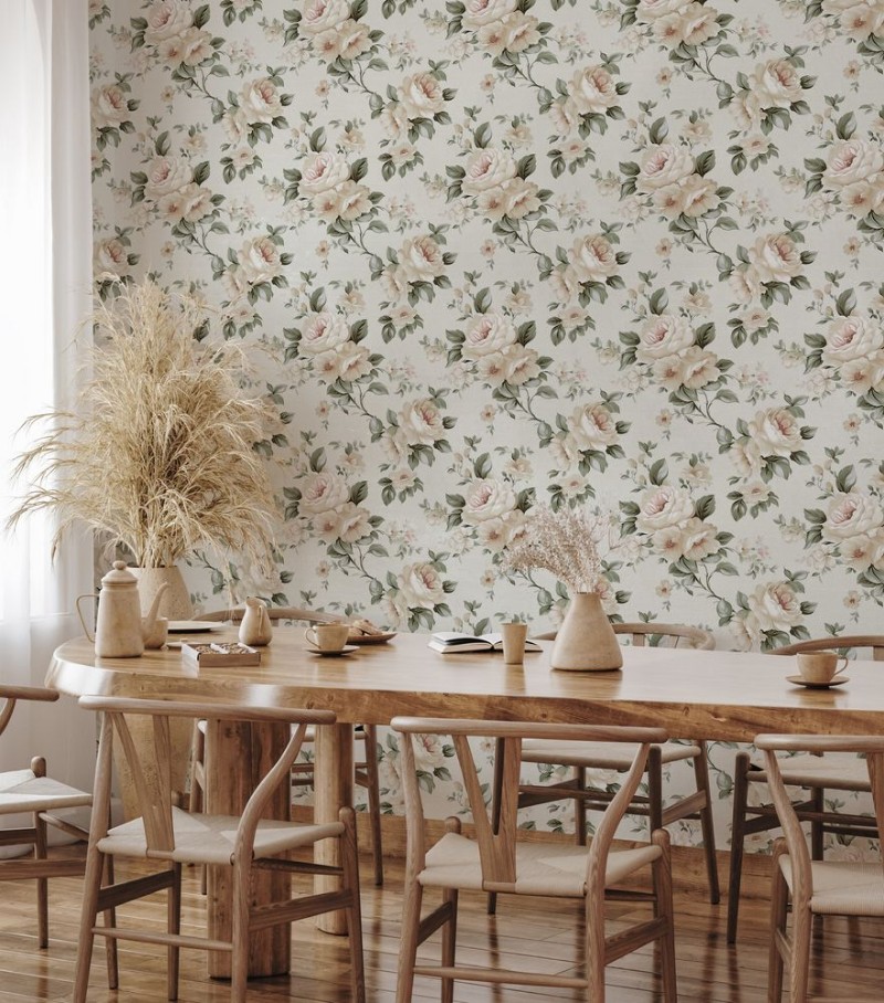 Jasmine Soft Yellow - 1007601-01 wallpaper Wallpassion