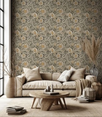 Denize Dark Brown - 1019601-01 wallpaper Wallpassion