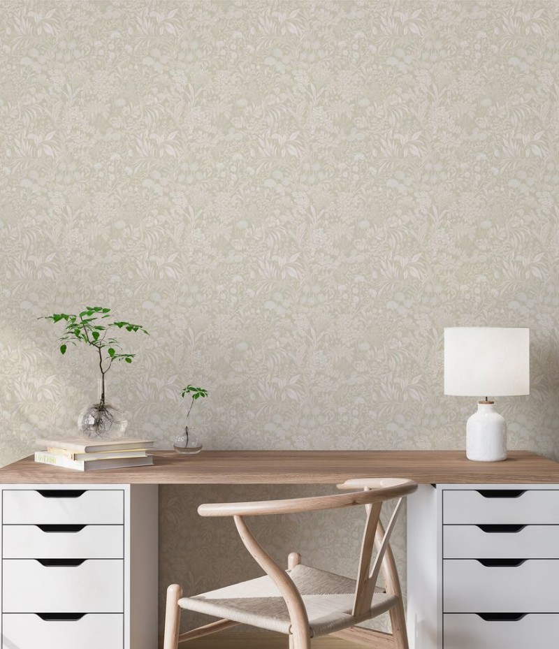 Celia Cream Beige - 1022001-02 wallpaper Wallpassion