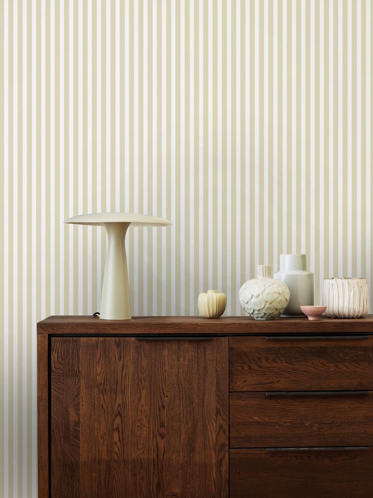 Striped Cream - 1031701-06 wallpaper Wallpassion