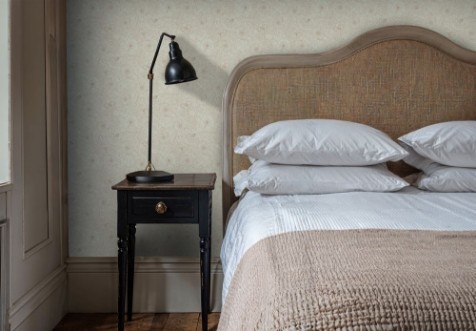 Bees and Flowers light beige - 1032001-02 wallpaper Wallpassion