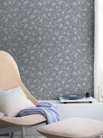 Branches in Bloom Blue - 1034401-02 wallpaper Wallpassion