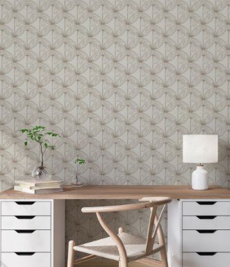 Lilies Beige - 1034801-01 wallpaper Wallpassion