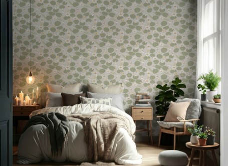 White Lotus Beige - 1035701-01 wallpaper Wallpassion