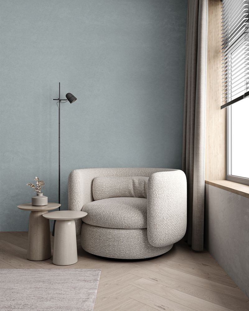 Concrete Light blue - 1035801-04 wallpaper Studio Surface