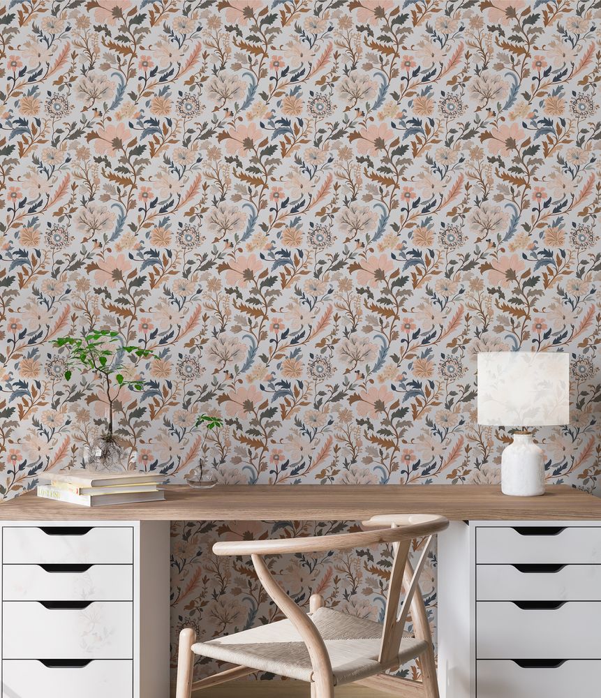 Bodil Grey - 1044601-02 wallpaper Scandza